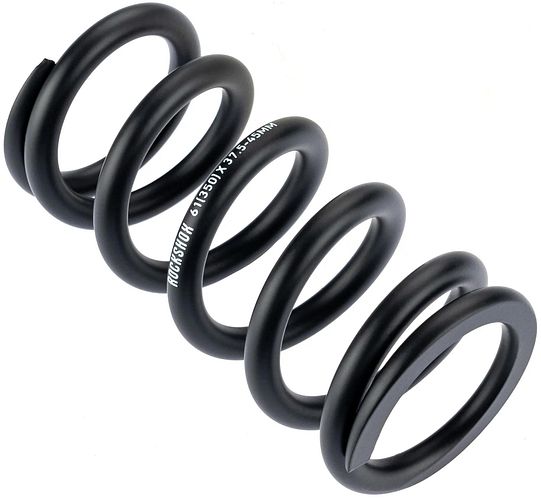 RockShox Feder 114 mm 350 lb schwarz