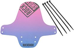 RockShox Steckschutzblech Fender schwarz blau, pink verlaufend schwarzes Logo