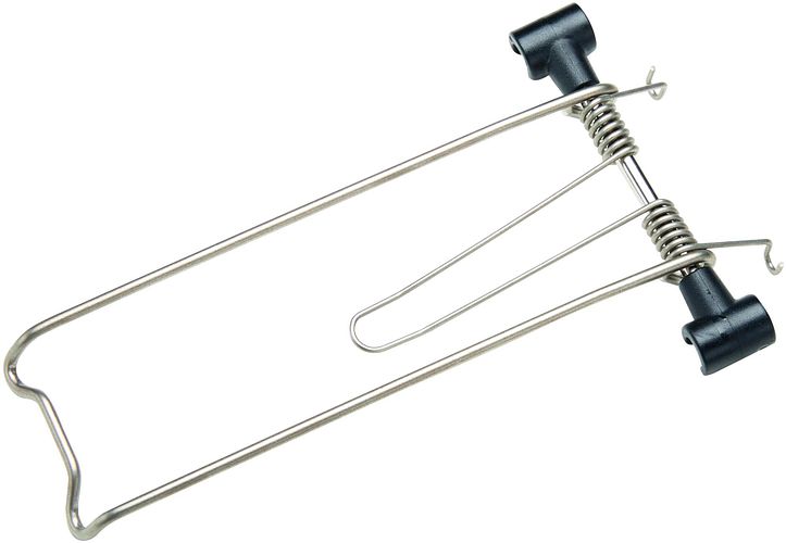 Racktime Federklappe Clamp-it silber