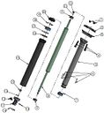 Vorschaubild CONTEC Service-Kit Nara Drop Kit B silber für 40 mm Verstellbereich