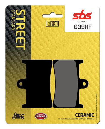 SBS Bremsbelag 639HF Street Ceramic