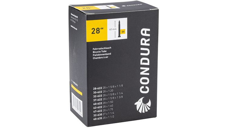 Condura Schlauch 28 Zoll schwarz
