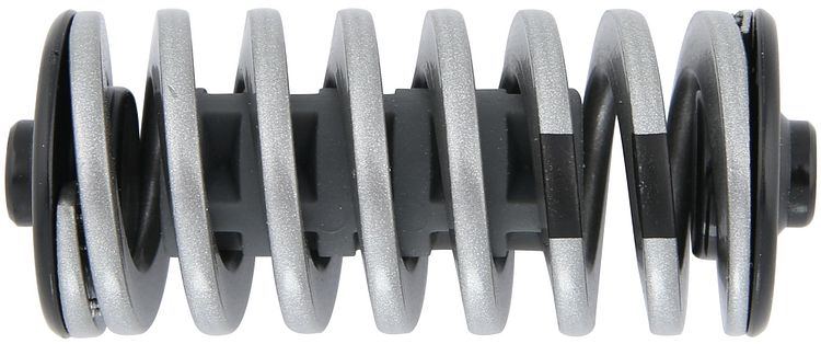 by,schulz Federelement ST 125-150 kg schwarz,grau extra hard (125-150 kg)