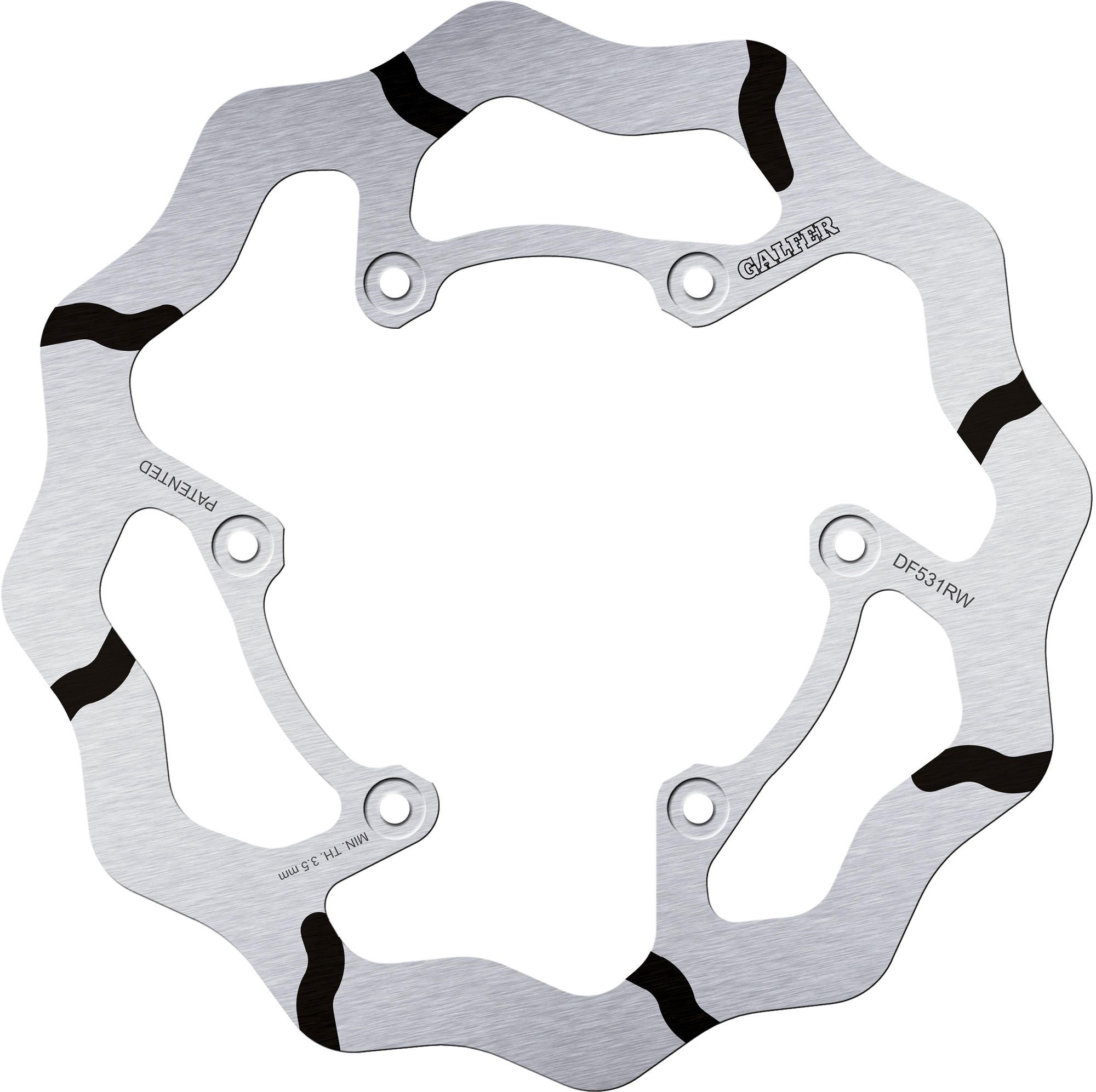 Galfer Bremsscheibe DF531 - Typ RW (Offroad starr grooved)