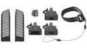 Vorschaubild Interphone Staubkappe schwarz, Staubkappen-Set Für Pro Case, schützt vor Wasser und Staub