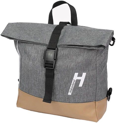 Haberland Lenkertasche Keep Rollin grau/schwarz
