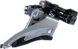 Shimano Umwerfer CUES FD-U4000 silber mit Schelle 34, 9 mm, mit Adapter auf 31