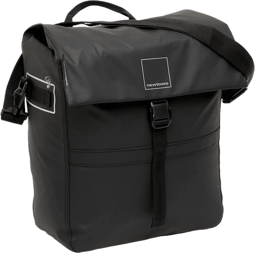 New Looxs Schultertasche Leeds Single schwarz