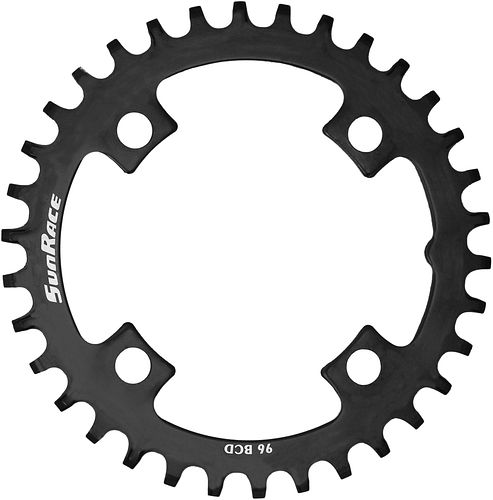Sunrace Kettenblatt MS 36 Zähne schwarz