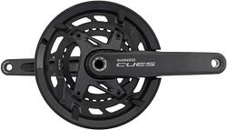 Shimano Kettenradgarnitur CUES FC-U6000-2 175 mm schwarz innen