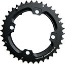Vorschaubild Truvativ Kettenblatt MTB 38 Zähne schwarz mit Bolzen, für Kurbel ohne Kettenschutz