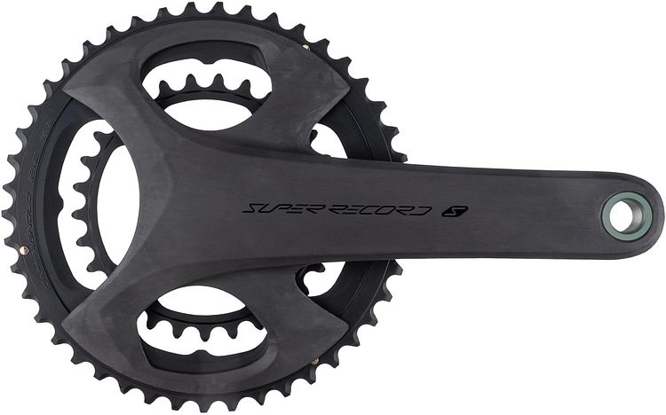 Campagnolo Kettenradgarnitur Super Record S WRL 12s 175 mm schwarz