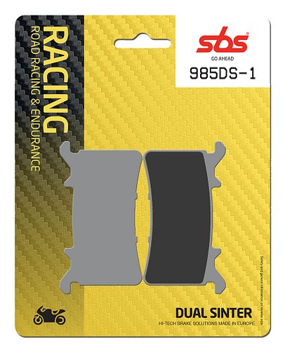 SBS Bremsbelag 985DS-1 Road Racing Endurance (Giftiger Biss)