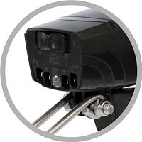 Union Scheinwerfer Spark 50 Lux schwarz