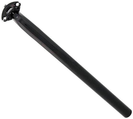 Kalloy Sattelstütze Patentsattelstütze 27,2 mm schwarz