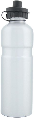 Point Trinkflasche 750 ml silber matt