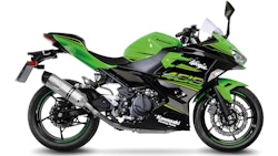 LeoVince SLIP-ON Edelstahl SBK LV ONE EVO für KAWASAKI NINJA 400/Z 400