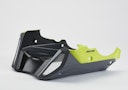 Vorschaubild BODYSTYLE Sportsline Bugspoiler ABS Kunststoff grau/gelb für YAMAHA MT-09 / SP 