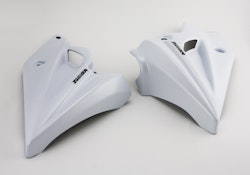 BODYSTYLE Sportsline Bugspoiler ABS Kunststoff weiß für KAWASAKI Z900 