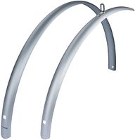 CONTEC Schutzblech-Set Splash Protect DLX 28 Zoll silber 28" - 55 mm breit