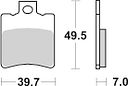 Vorschaubild SBS Scooterbelag 143HF Street Ceramic