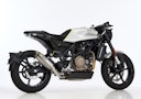 Vorschaubild Shark Performance SLIP-ON Titan silber SRC 4 für HUSQVARNA Svartpilen 701,Vitpilen 701 EURO4  