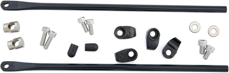 Racktime Gepäckträgerbefestigung Shine Evo schwarz