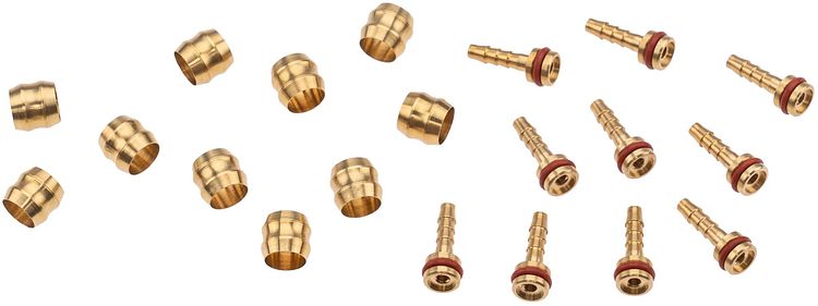 Tektro Bremsleitungs-Kit Ø 5,0 mm gold