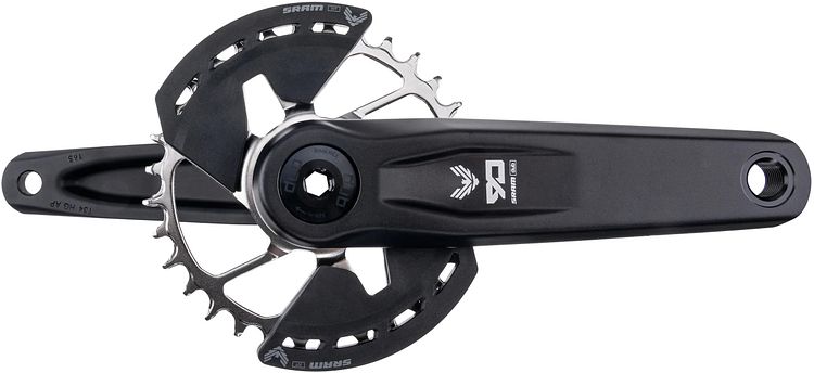SRAM Kettenradgarnitur Eagle 90 Transmission 165 mm schwarz