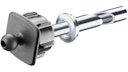 Vorschaubild Interphone Halterung Lenkkopfrohr-Halter mit Kugel 17 mm, Rohrdurchmesser 13 - 15 mm