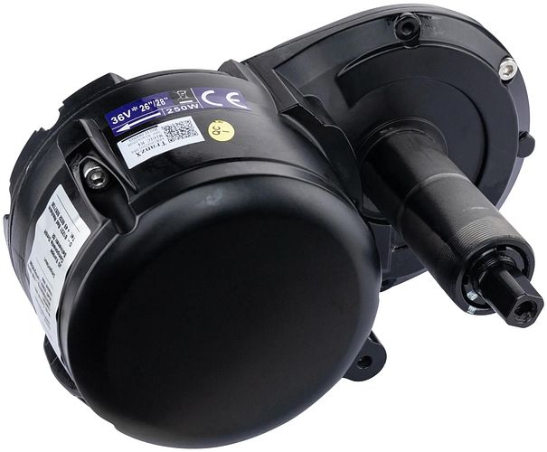TranzX Motor M16I Integra schwarz