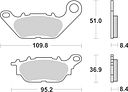 Vorschaubild SBS Scooterbelag 227HF Street Ceramic