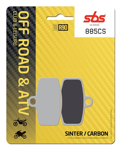 SBS Bremsbelag 885CS Offroad Carbon