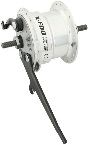 Sturmey Archer Nabendynamo X-FDD 3,0 silber