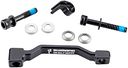Vorschaubild Shimano Scheibenbremsadapter 180 mm schwarz für 180 mm Scheibe, mit neuem Sprengring