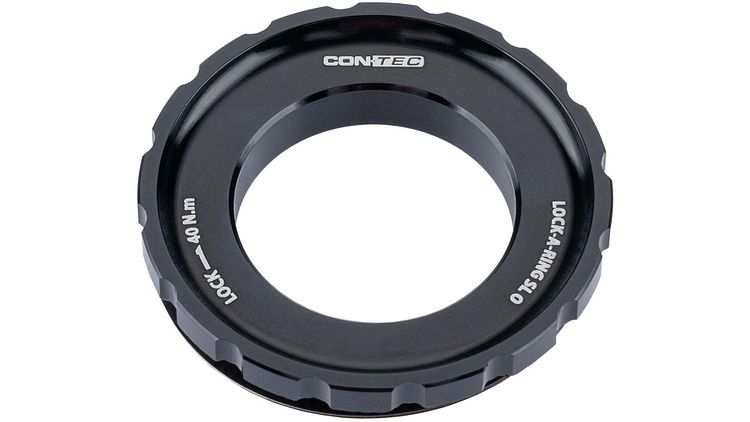 CONTEC Verschlussring Lock-A-Ring SL schwarz außen kompatibel mit 12, 15 und 20 mm Steckach