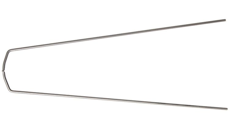 Curana Schutzblechstrebe 26 Zoll silber 60 mm breit, 350 mm lang