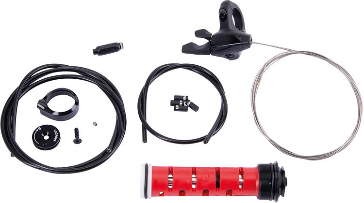 RockShox Fernbedienungsumrüstkit schwarz, rot
