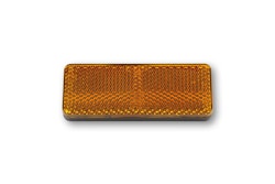 HIGHSIDER smart Gabelreflektor Gelb Rechteckig (1Stck)