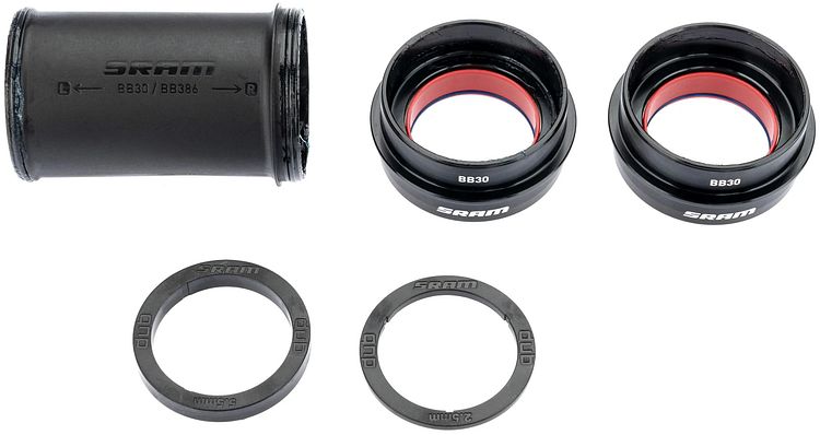 SRAM Innenlager DUB Road Wide schwarz