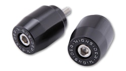 HIGHSIDER pro Lenkergewichte Schwarz M6 Yamaha (Paar)