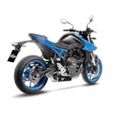 Vorschaubild LeoVince Schalldämpfer SBK LV Race Edelstahl, Komplettanlage mit Katalysator inkl. Carbonhitzeschild für SUZUKI GSX-8S