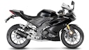 Vorschaubild LeoVince Komplettanlage Edelstahl SBK LV ONE EVO Schwarz für YAMAHA MT-125 / YZF-R125 mit Katalysator