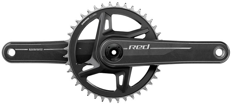 SRAM Kettenradgarnitur Red 1 XPLR E1 40 Zähne 172,5 mm schwarz