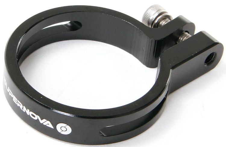 Supernova Sattelklemmschelle 27,2 mm schwarz