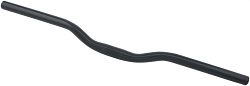 Kalloy Lenker AL-027T 610 mm schwarz Backsweep 9°