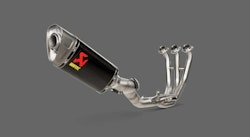 Akrapovič Racing Line Komplettanlage für Yamaha Tracer 9 / Tracer 9 GT ('21–) ​ Carbon