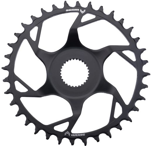 SRAM Kettenblatt Eagle Transmission E-MTB 36 Zähne schwarz Stahl