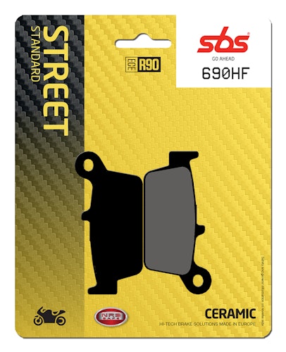 SBS Bremsbelag 690HF Street Ceramic