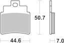Vorschaubild SBS Bremsbelag 775HF Street Ceramic